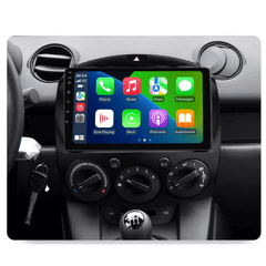 Mazda 2 07-14- 9" Radio m. Apple CarPlay og Android Auto – Bilmedie.dk