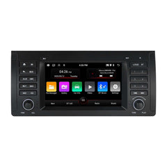 BMW X5 99-06 – 7" Radio m. Apple CarPlay og Android Auto with touchscreen display