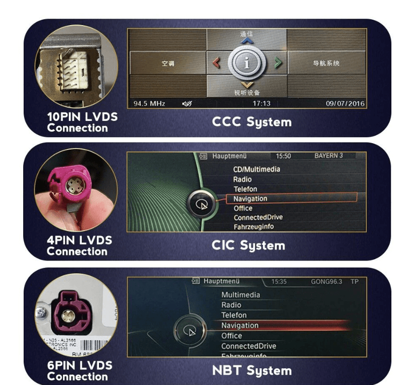 BMW X5/X6 07-14 - 10,25" Radio m. Apple CarPlay og Android Auto – Bilmedie.dk