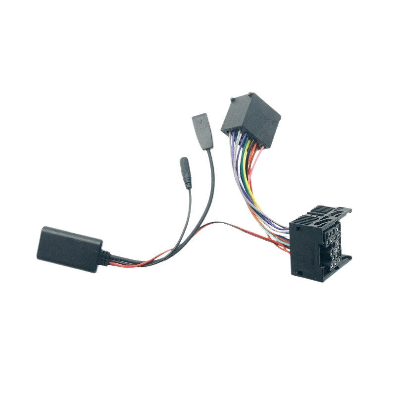 Bluetooth Adapter – BMW E46 (2002–2006) kabeladapter med ledninger til trådløs lydstreaming.