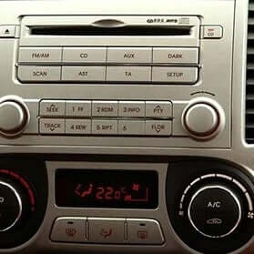 Hyundai I20 08-12 - 9" Radio m. Apple CarPlay og Android Auto – Bilmedie.dk