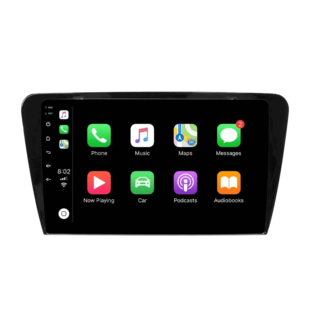 Skoda Octavia 13-18 - 10,1" Radio m. Apple CarPlay og Android Auto – Bilmedie.dk