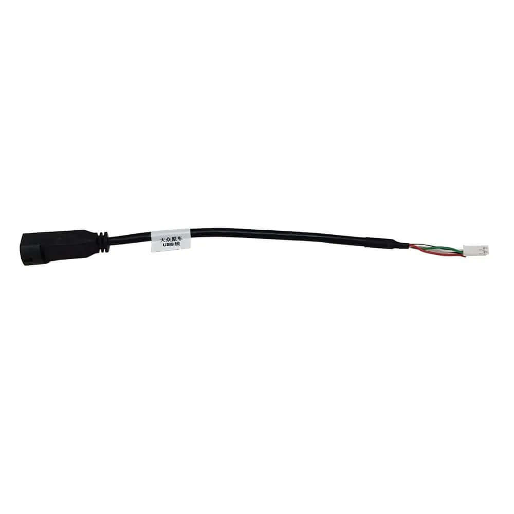 USB Adapterkabel – 4-pin stik til Volkswagen og Skoda, kabeltilslutning til bilens mediesystem.
