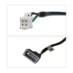 USB Adapterkabel – 4-pin stik til Kia og Hyundai billede af stik og kabel til tilslutning