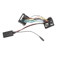 Bluetooth Adapter – VW (Passat, Touareg, Touran mm) og Skoda wiring connections for vehicle audio upgrade.