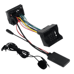 Bluetooth Adapter – Ford (Fiesta, Mondeo, Focus, Transit, Fusion mm.) wiring components and microphone.