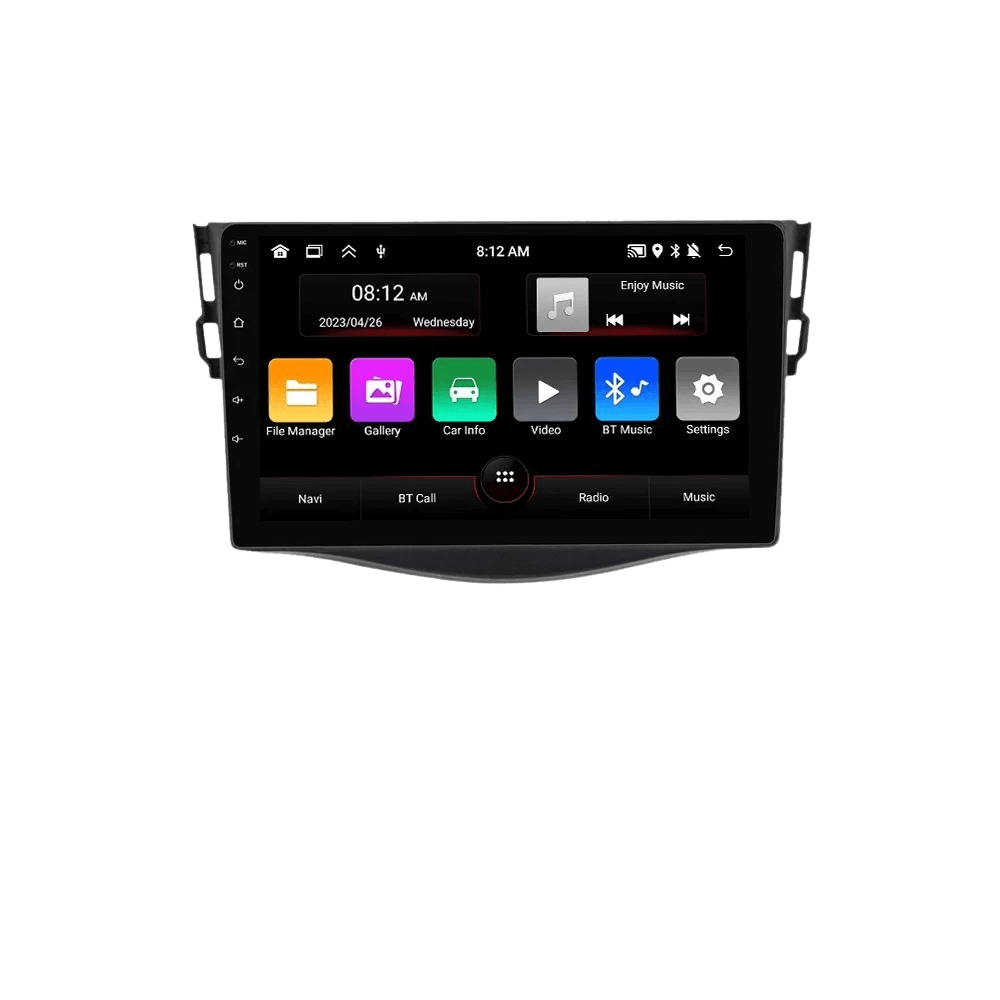 Toyota RAV4 05-13 - 9" Radio m. Apple CarPlay og Android Auto – Bilmedie.dk