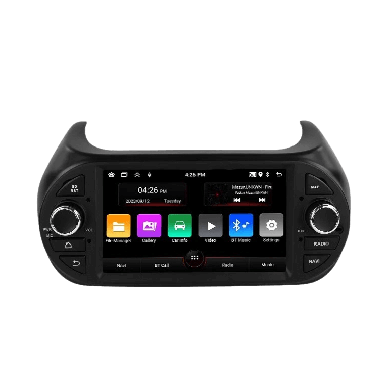 Citroën Nemo/Peugeot Bipper/Fiat Fiorino 08-17 - 7" Radio m. Apple CarPlay og Android Auto – Bilmedie.dk