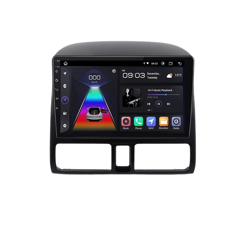 Honda CR-V 01-06 - 9" Radio m. Apple CarPlay og Android Auto – Bilmedie.dk