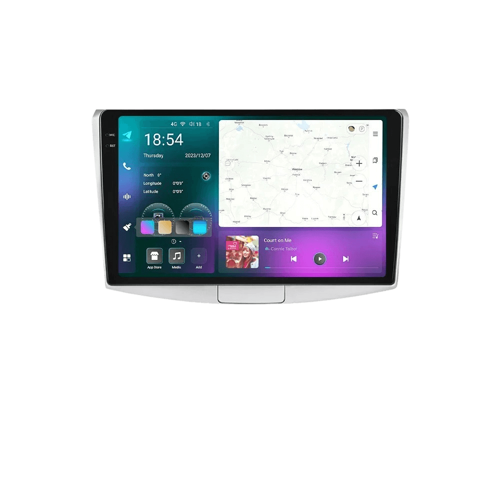 VW Passat 11-15 - 10,1" Radio m. Apple CarPlay og Android Auto – Bilmedie.dk